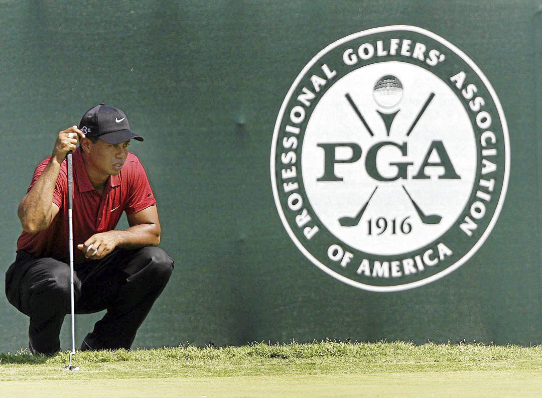 Tiger Woods wins the 2007 PGA Championship at Southern Hills